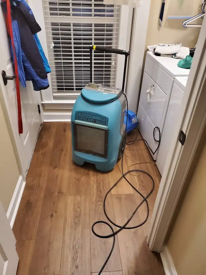 Commercial dehumidifier deployed for Flood Damage Cleanup in Hoquiam